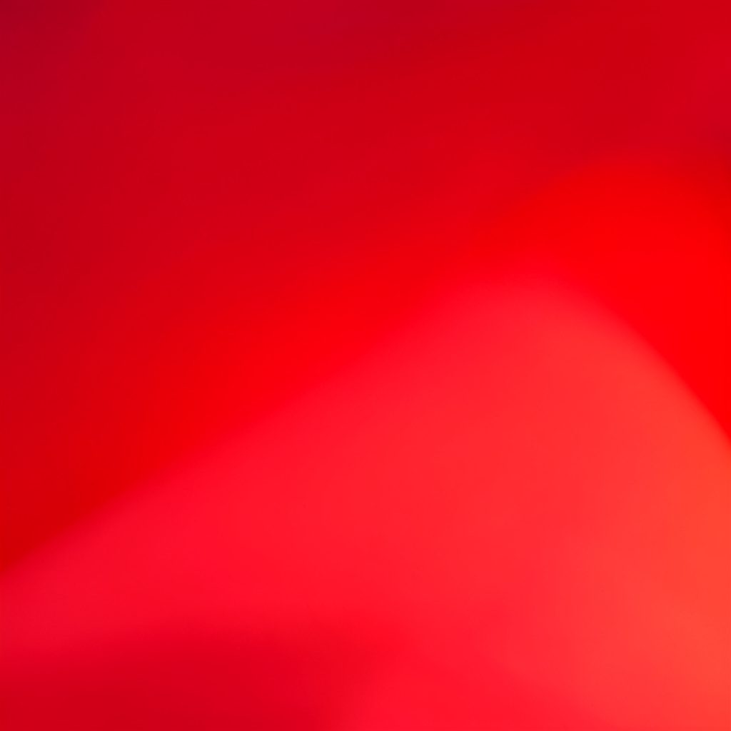 Abstract red and white gradient composition with soft diagonal shapes, bold mood